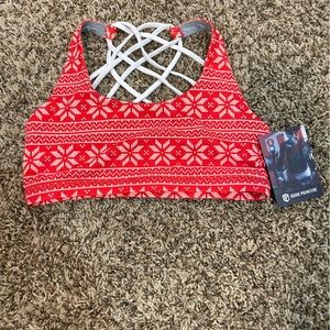 BNWT Born Primitive Vitality Bra Limited Edition Christmas